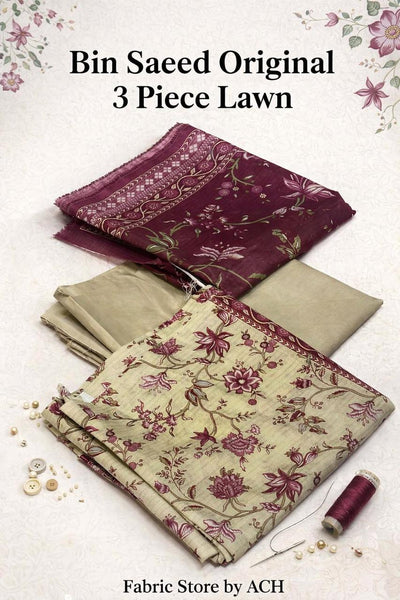 Premium Bin Saeed Suit