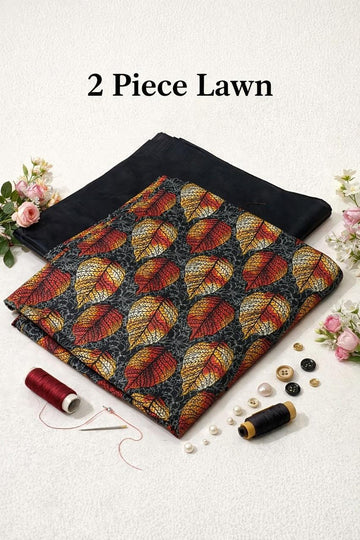 Premium 2-Piece Printed Lawn Suit | Elegant & Comfortable