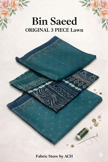 Bin Saeed Original Lawn 3-Piece Suit