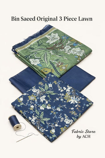 Bin Saeed Original Lawn 3-Piece Suit