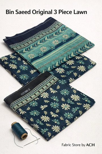 Bin Saeed Original Lawn 3-Piece Suit