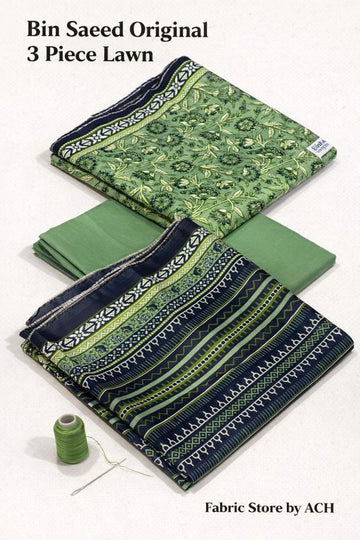 Bin Saeed Original Lawn 3-Piece Suit