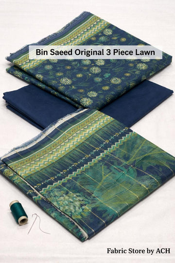 Bin Saeed Original Lawn 3-Piece Suit